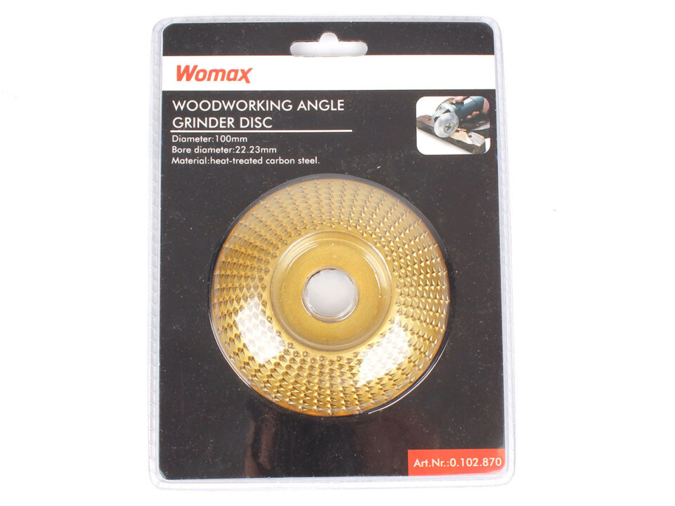 BRUSNA PLOČA ZA DRVO 100X22.2MM WOMAX 0102870