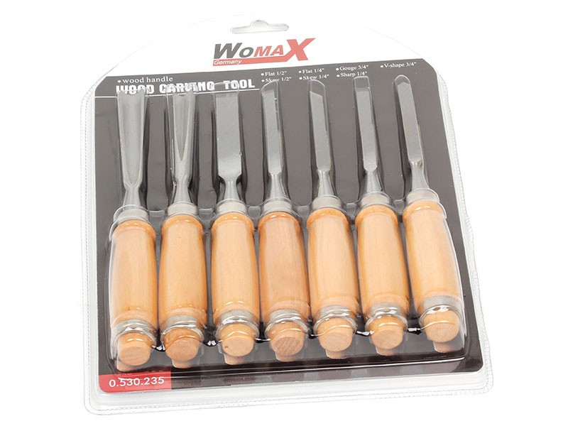 DLETA ZA DUBOREZ SET 7 KOM WOMAX 0530235