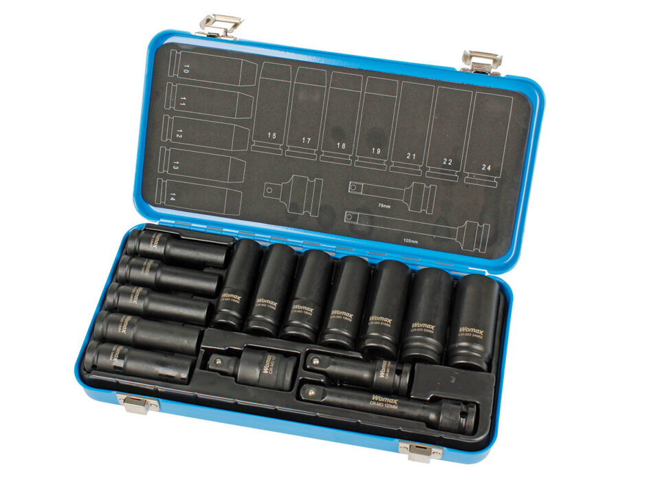 KLJUČ NASADNI 1/2 KOVANI SET 16 KOM 0545645 WOMAX