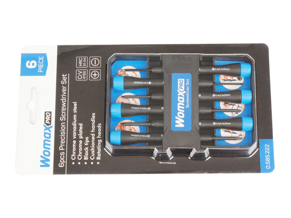 ODVIJAC PRECIZNI SET 6KOM WOMAX 585222