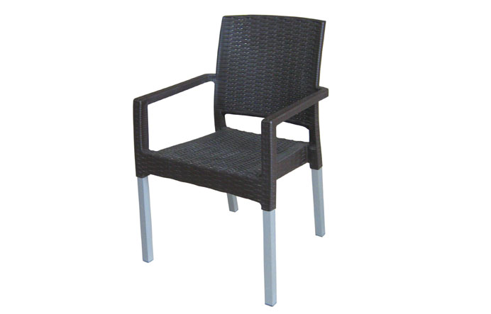 STOLICA RATAN LUX TAMNO BRAON