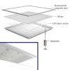 LED PANEL 600X600 40W 6500K