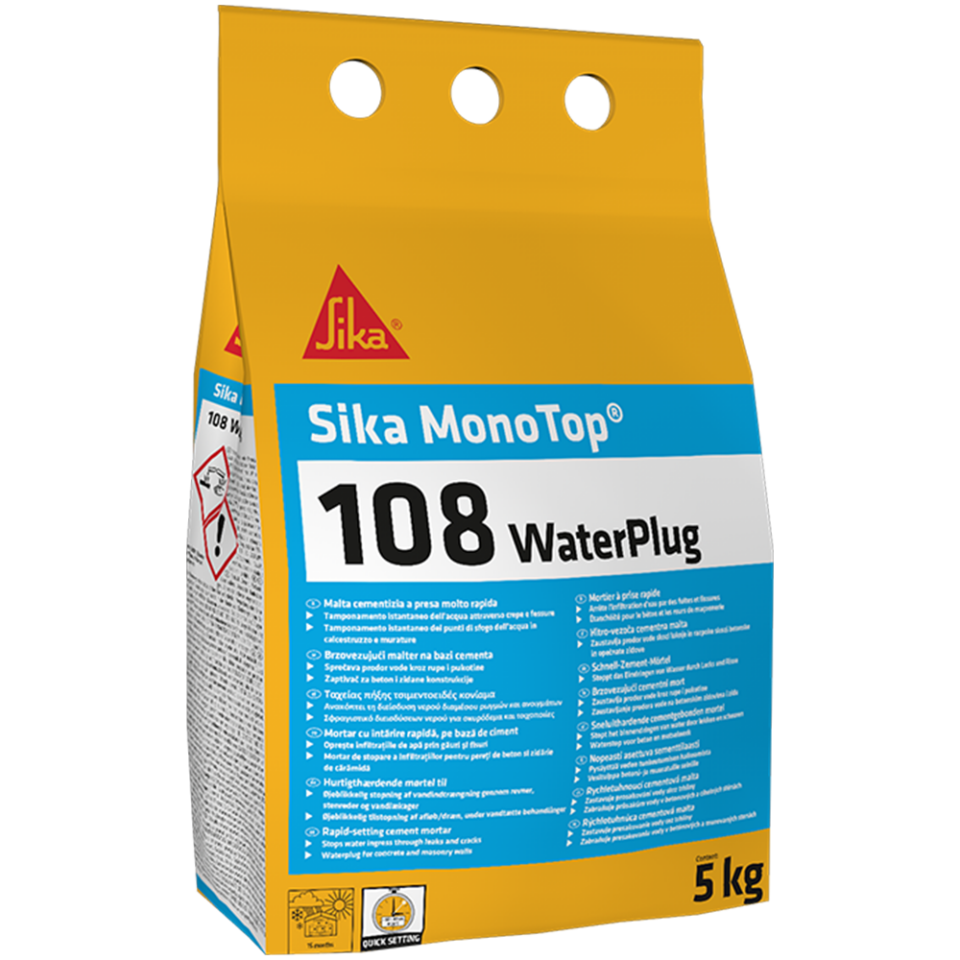 SIKA MINIPACK WATER PLUG 5KG 108