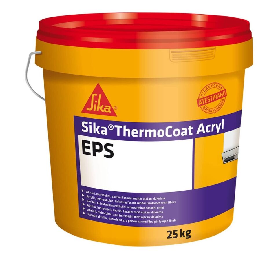 FASADA ZAGLAĐENA EPS-F SIKA TCA
