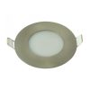 LED PANEL UGRADNI OKRUGLI NIKL 3W 3000K MITEA