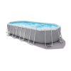 INTEX BAZEN METALNI OKVIR PRISM FRAME OVAL 6,1X3,05X1,22