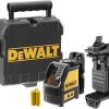 DeWalt samonivelišući linijski laser DW088K sa crvenim zrakom i nosačem u koferu